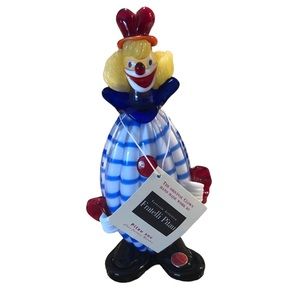 High Quality Murano Art Glass Clown. New!